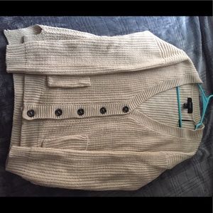 Forever 21 waffle knit cardigan